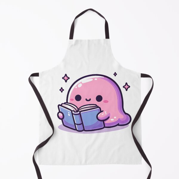 Item preview, Kawaii Cute Slime Reading A Book designed and sold by CanvasCutie.