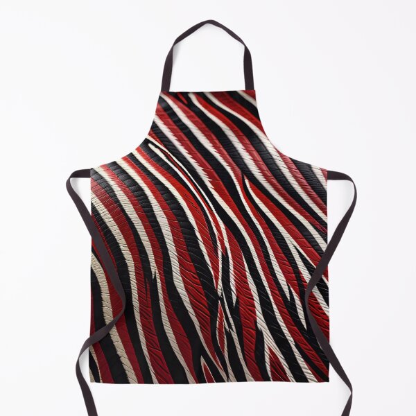 Item preview, Abstract Red Zebra Skin Pattern designed and sold by TheArtOfPat.