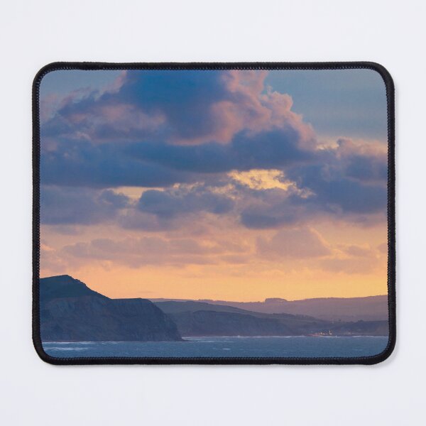 Item preview, Heavy Storm Clouds at Sunrise over the Jurassic Coast designed and sold by Dorset Girl.