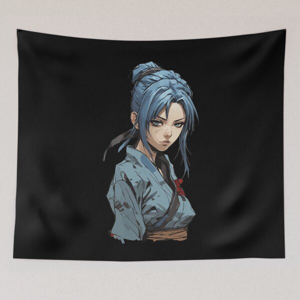 Item preview, Anime Kunoichi Girl Japanese Ninja designed and sold by LuminOrb.