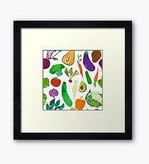 Vegetables Framed Print