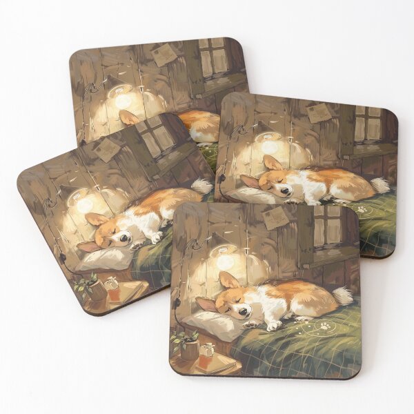 Item preview, Corgi dog is tired designed and sold by CorgiCuddle.