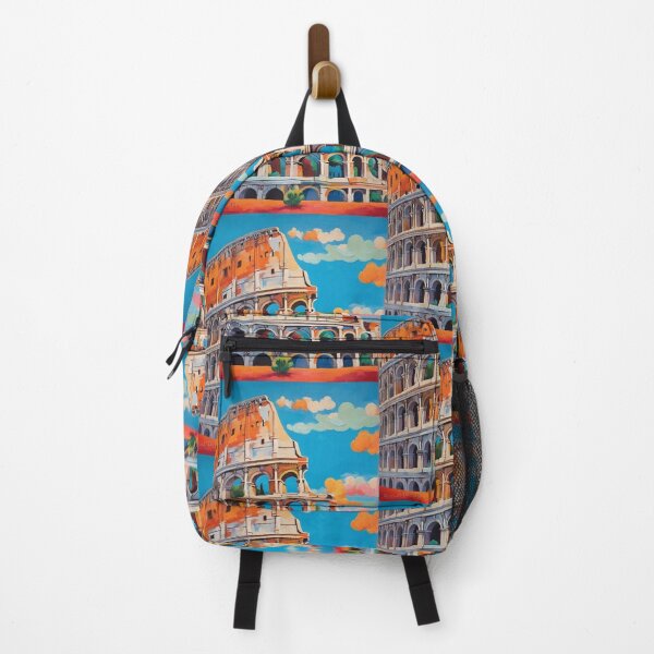 Item preview, The Colosseum of Rome painting after Raoul Dufy designed and sold by Vintage Designs +.