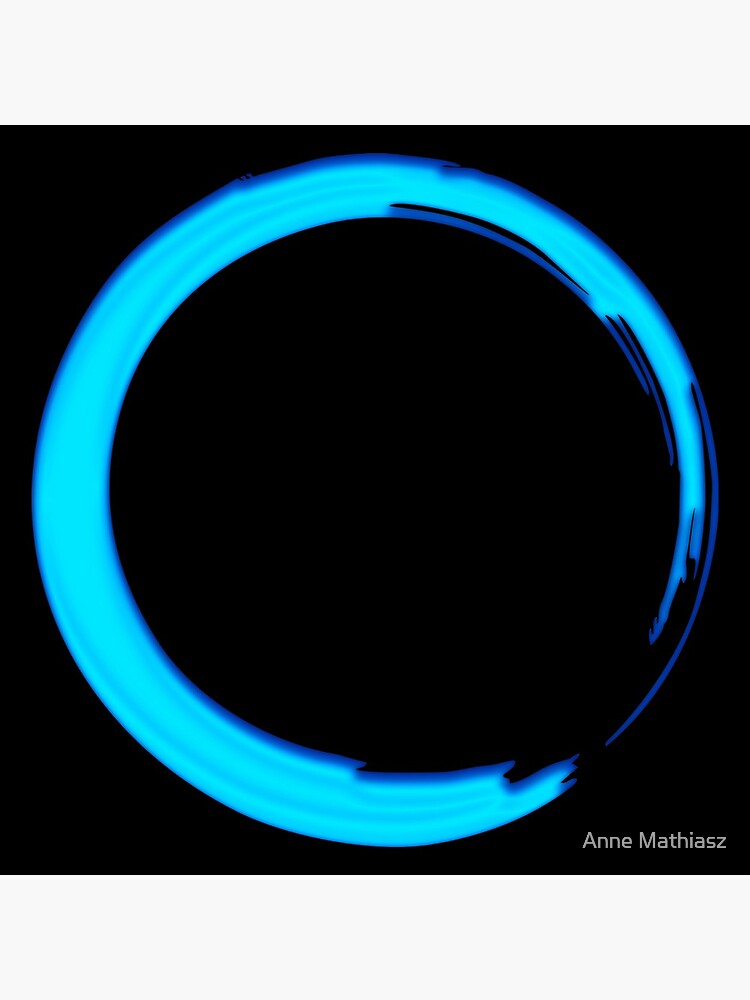 Enso, Zen, Circle of Enlightenment, Meditation, Buddha, Buddhism, Japan by nitty-gritty