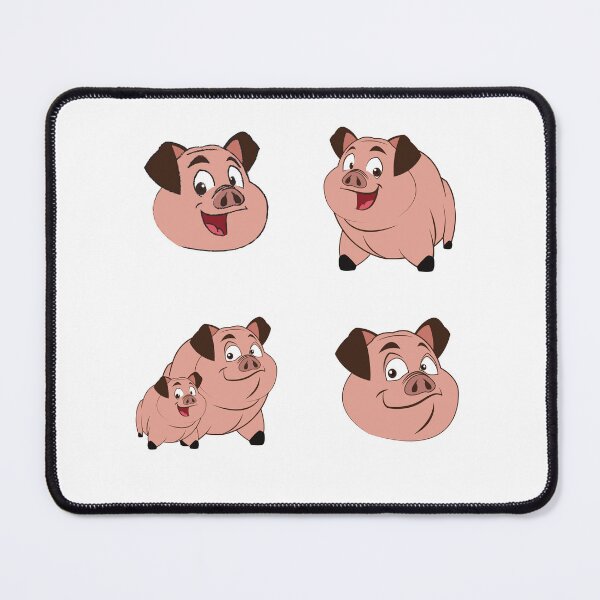 Item preview, cute happy and funny farm pig designed and sold by huape.