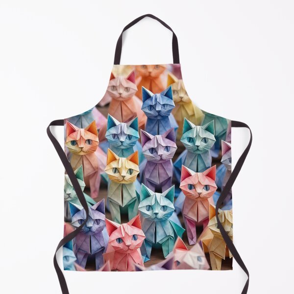 Item preview, Origami Cats Pattern Pastel designed and sold by ShaViArt.