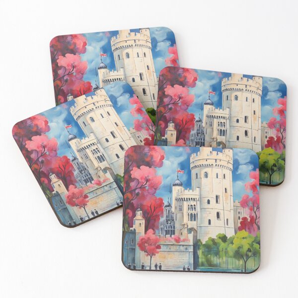 Item preview, The tower of London painting after Raoul Dufy designed and sold by Vintage Designs +.