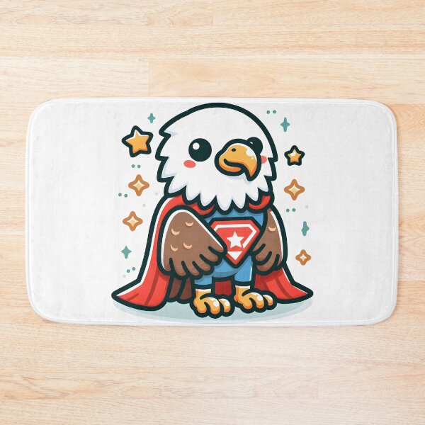 Item preview, Kawaii Eagle: A Superhero Cape designed and sold by CanvasCutie.