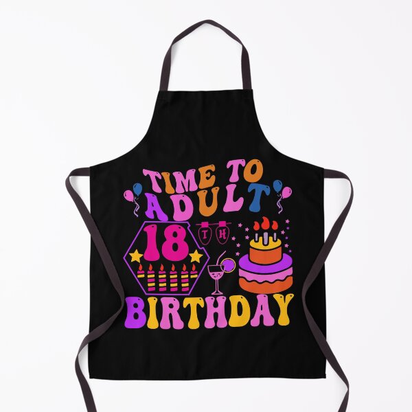 Item preview, Time to adult 18th Birthday, 18th Birthday Decorations for Girls Boys - Suitable for Birthdays and Parties designed and sold by Empiredesigner3.