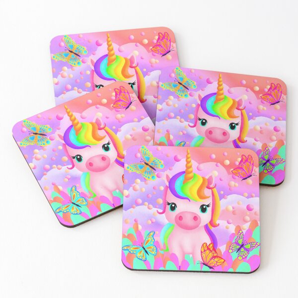 Item preview, Unicorn and butterflies designed and sold by Azyrielle.