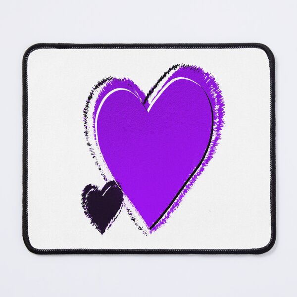 Item preview, Purple Abstract Love Heart designed and sold by StudioFlea.