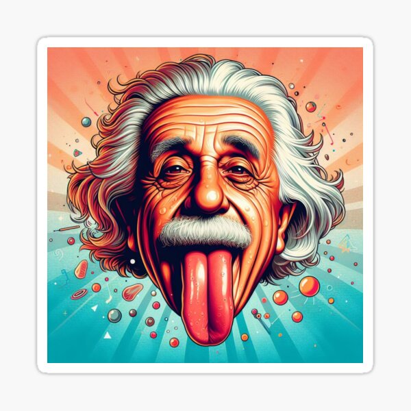 Item preview,  Albert Einstein designed and sold by sevenmountains.