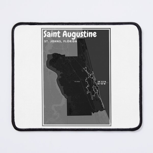 Item preview, Map of Saint Augustine, Florida designed and sold by Digital Dreams Arts.