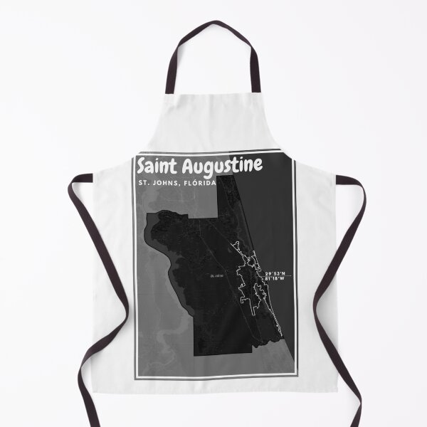 Item preview, Map of Saint Augustine, Florida designed and sold by Digital Dreams Arts.