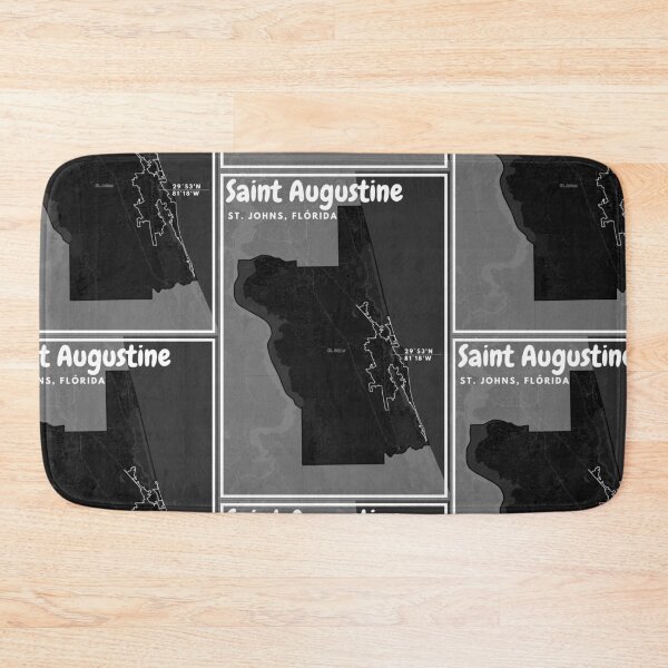 Item preview, Map of Saint Augustine, Florida designed and sold by Digital Dreams Arts.