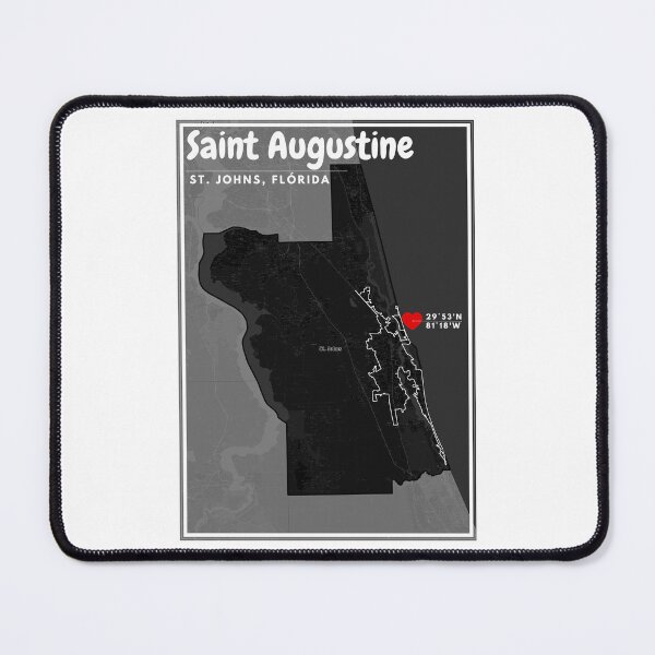 Item preview, Map of Saint Augustine, Florida designed and sold by Digital Dreams Arts.