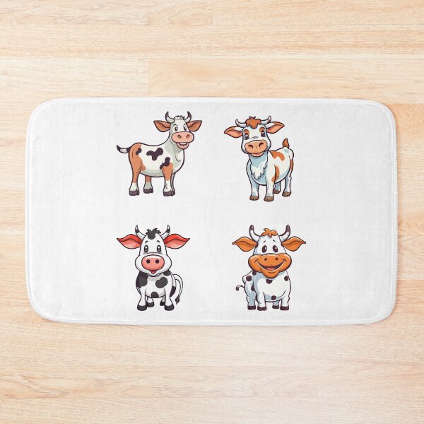 Item preview, cute little cow happy life on the farm designed and sold by huape.