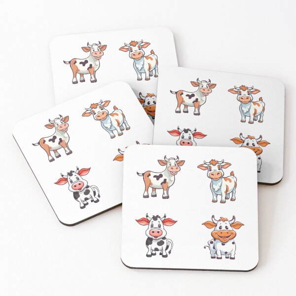 Item preview, cute little cow happy life on the farm designed and sold by huape.