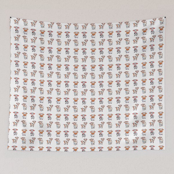 Item preview, cute little cow happy life on the farm designed and sold by huape.