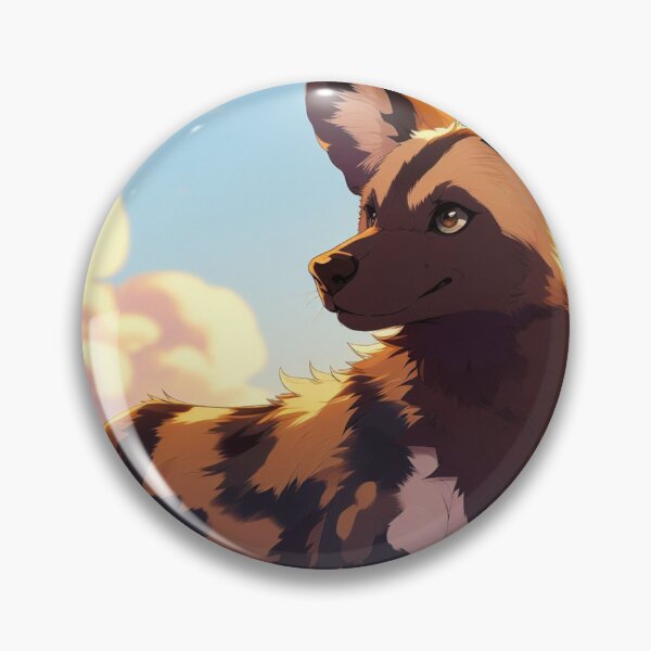 Item preview, African wild dog cartoon image designed and sold by Jo Dale.