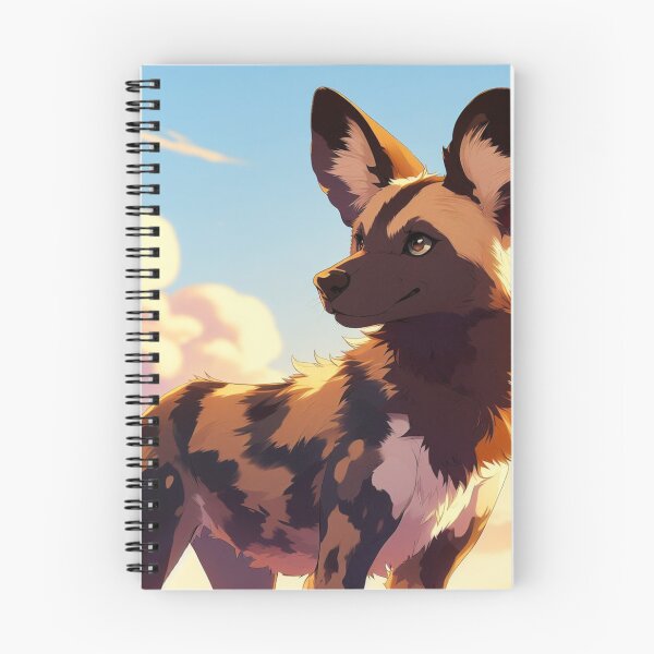Item preview, African wild dog cartoon image designed and sold by Jo Dale.