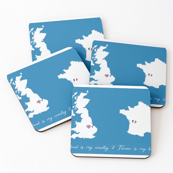 Item preview, England is my Country & France is my Home designed and sold by GizzGazz.