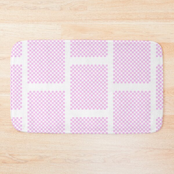 Item preview, Cool Japanese Traditional Patterns ”Ichimatsu Moyou" (Checkerboard Pattern) ～Pink＆White  ～ Items. designed and sold by Wabi-SabiStudio.