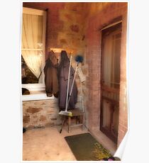 Coats and Brooms Poster