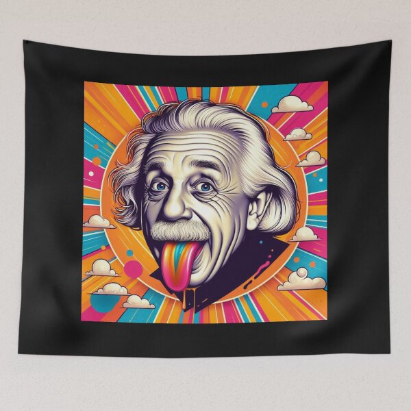 Item preview,  Albert Einstein designed and sold by sevenmountains.