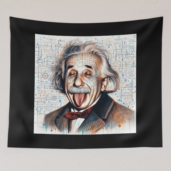 Item preview, Albert Einstein designed and sold by sevenmountains.