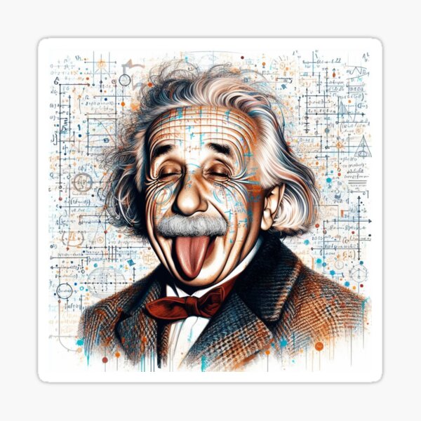 Item preview, Albert Einstein designed and sold by sevenmountains.