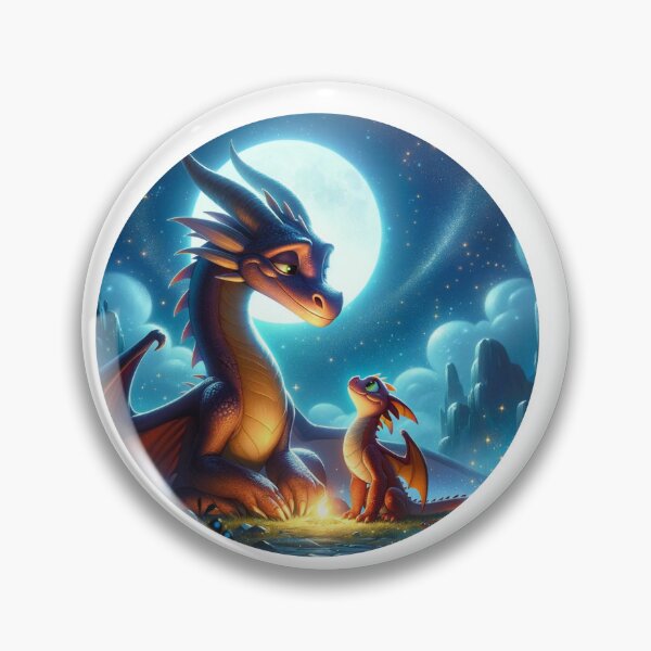 Item preview, Sweet dragon daddy and son designed and sold by dolcecamomilla.