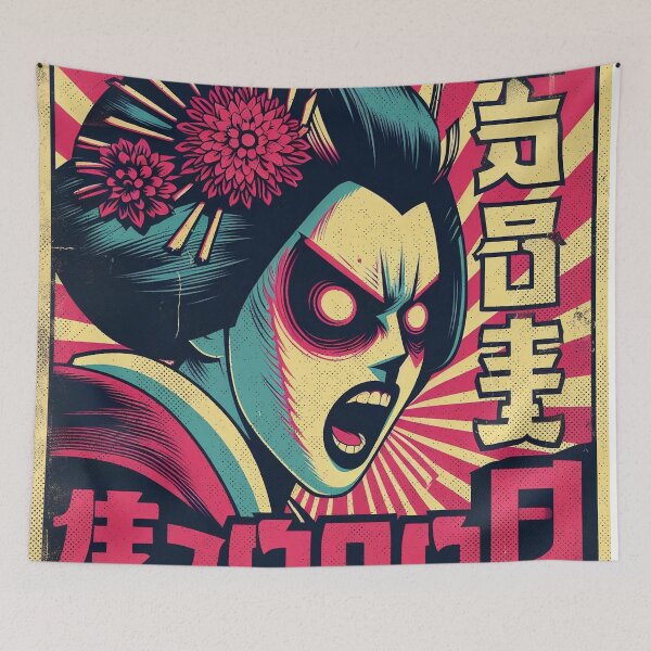 Item preview, Vintage Geisha Poster designed and sold by IAPICTURE.