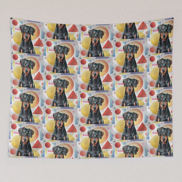Item preview, Watercolor Dobermann designed and sold by Art-Design-EM.