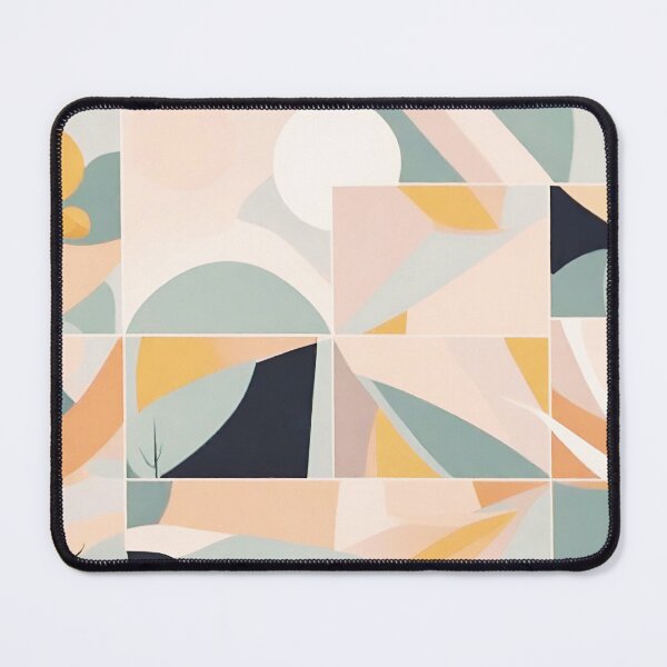 Item preview, Abstract Serenity: Meditative Composition in Soft Forms designed and sold by Aurorartsprint.