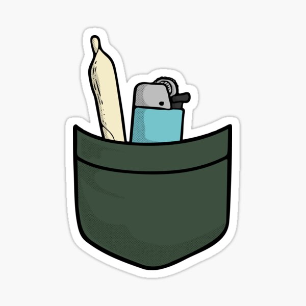 Item preview, 420 Always ready - weed joint of cannabis with lighter for international marijuanna day April 20 (20/04) designed and sold by ChillingNation.