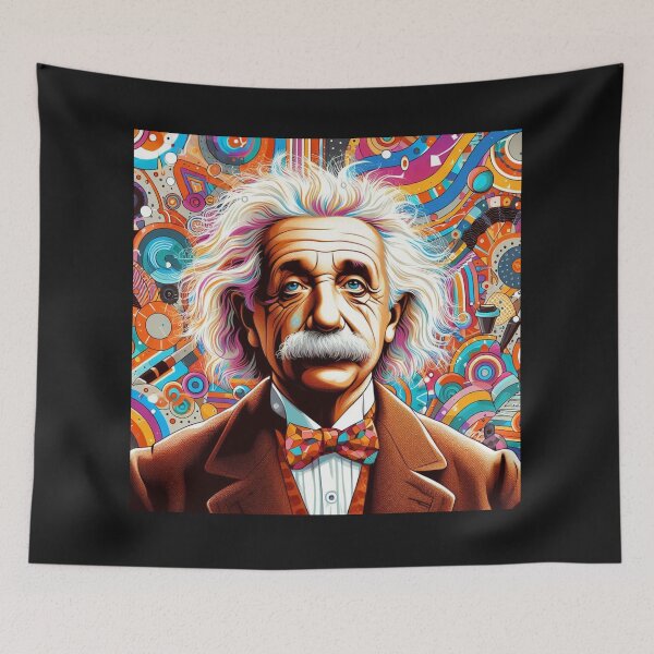 Item preview,  Albert Einstein designed and sold by sevenmountains.