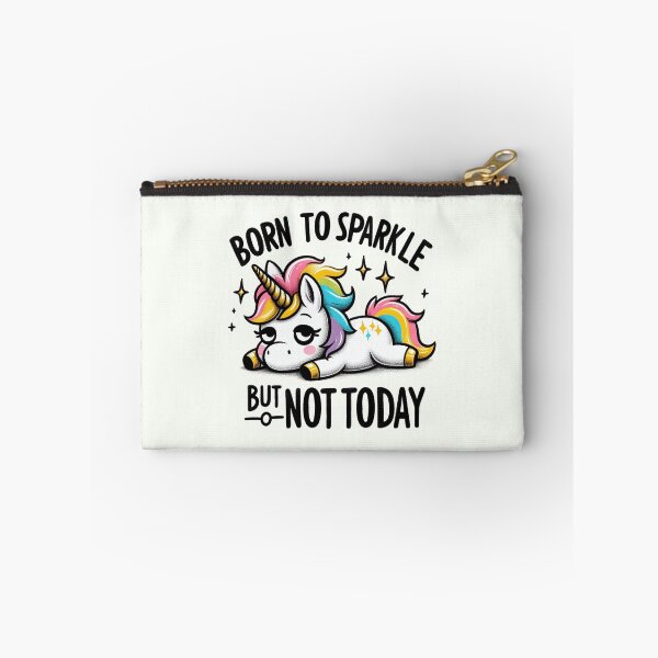Item preview, Relaxed Unicorn "Born to Sparkle" Graphic designed and sold by RuyaFab.