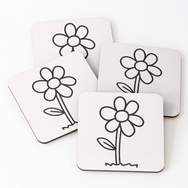 Item preview, Line Flower ; Boho Flower Pattern designed and sold by PatternInArt.