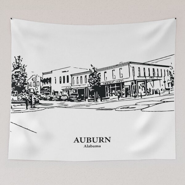 Aperçu de l'œuvre Auburn - Alabama créée et vendue par Lakeric.