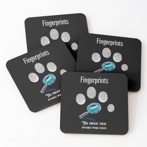 Item preview, Fingerprints, the proof that invisible work exists designed and sold by Pflugart.