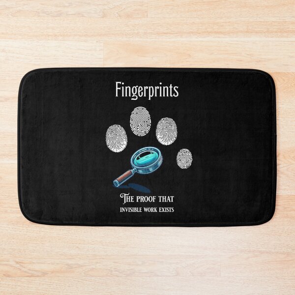 Item preview, Fingerprints, the proof that invisible work exists designed and sold by Pflugart.