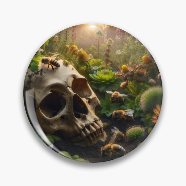 Item preview, bones and botany bees designed and sold by Truck Stop One.