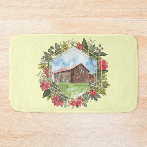 Item preview, Watercolor old barn designed and sold by Art-Design-EM.