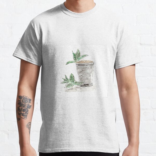 Mint Julep Watercolor, Southern, Cocktail, Kentucky Derby Classic T-Shirt