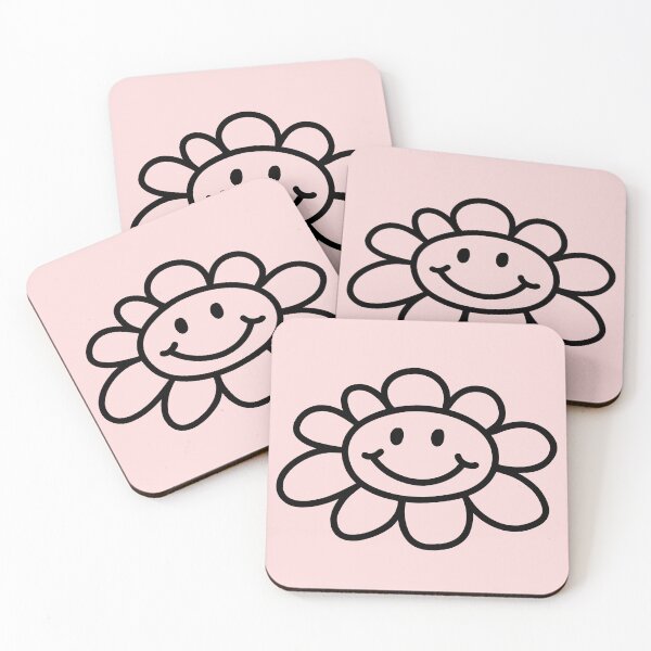 Item preview, Smiley Line Flower ; Boho Flower Pattern designed and sold by PatternInArt.
