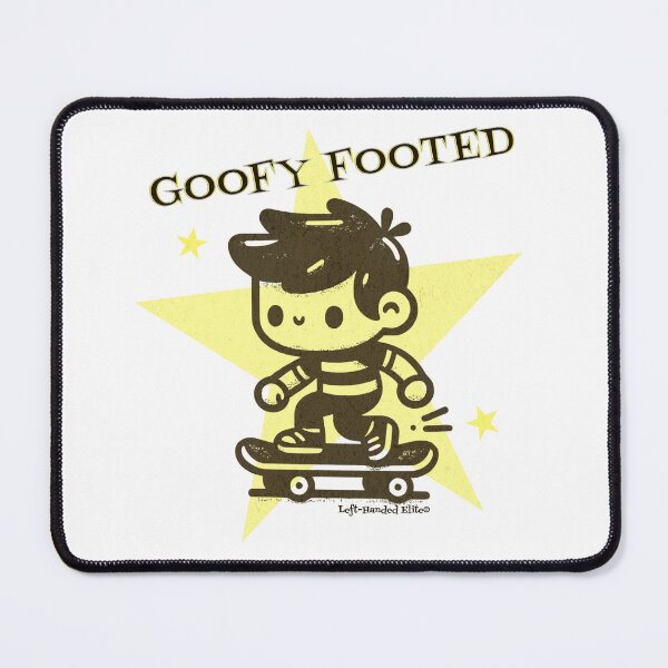 Item preview, Goofy Footed retro skateboarding design designed and sold by lefthandedelite.