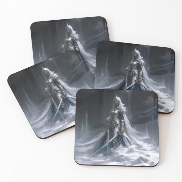 Item preview, "Spectral Emissary: Shrouded Figure Amidst Cosmic Mist" designed and sold by palmyst.
