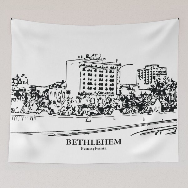 Item preview, Bethlehem - Pennsylvania designed and sold by Lakeric Cityscapes.