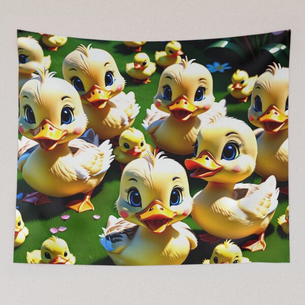 Item preview, Cute Baby Ducks Pattern designed and sold by TheArtOfPat.